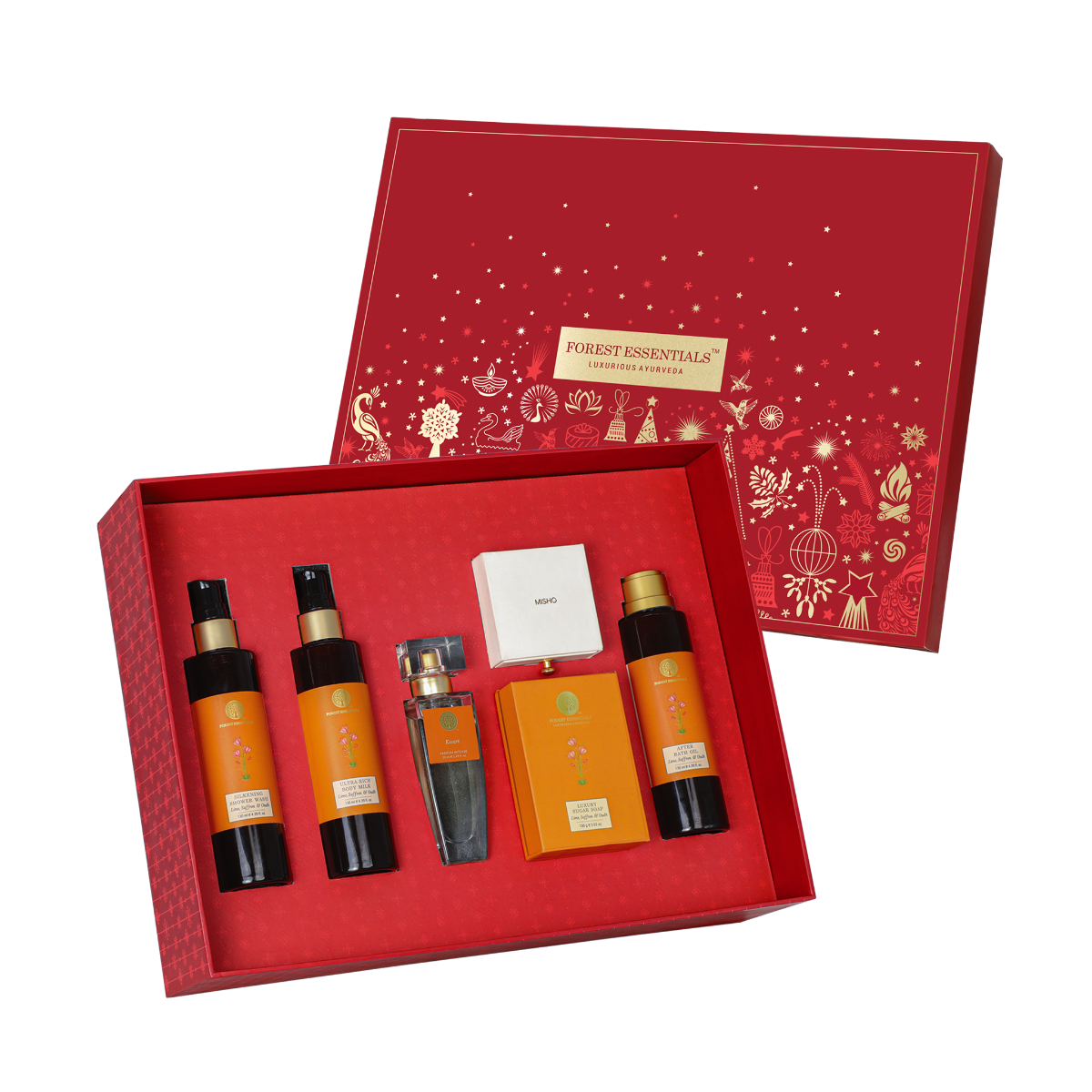 Forest Essentials Basic Yet Bespoke gift box priced at INR 4275 - PEAKLIFE