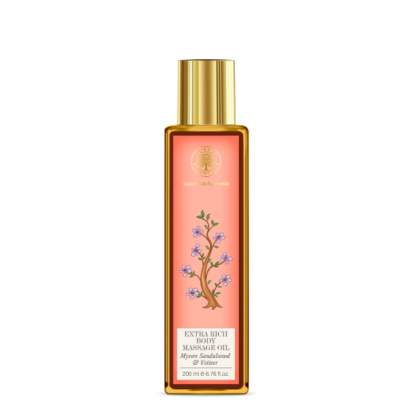 

Extra Rich Body Massage Oil Mysore Sandalwood & Vetiver